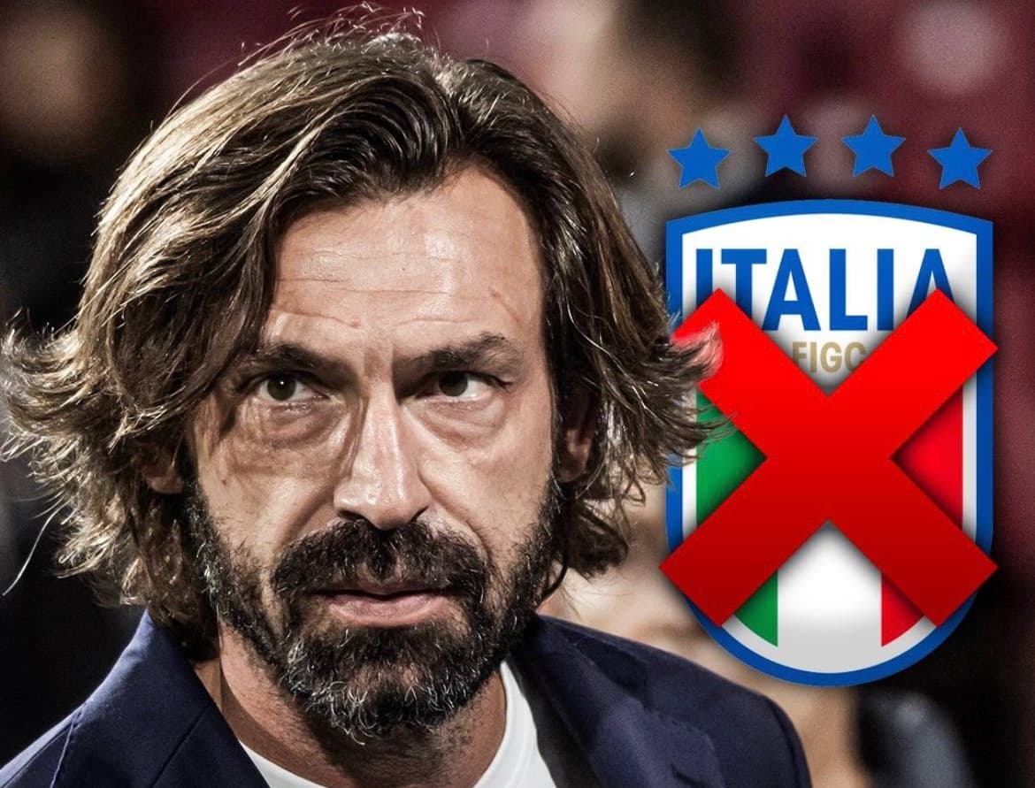 Pirlo’s Italy manager bid cancelled after Fonbet controversy